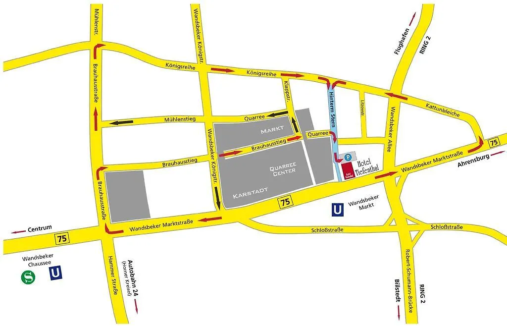 Garner Hotel Hamburg - Wandsbek Marktplatz